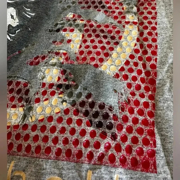 Y2K Dragon Ball Z 2002 Bird Studio Vegito Fusion Gray T Shirt Large USA DBZ. - Picture 7 of 9